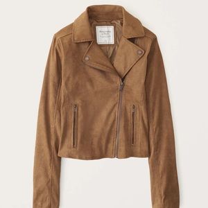 Abercrombie & Fitch Faux Suede Moro Jacket